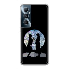Чехлы Венсдей на Realme C65 Уэнсдей (AlphaPrint) (комната Уэнздей)