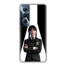 Чехлы Венсдей на Realme C65 Уэнсдей (AlphaPrint) (W-Wednesday)