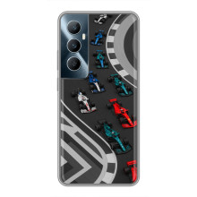 Чехол Формула1 на Realme C65 – Трасса Ф1
