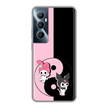 Чехол с кроликом Куроми на Realme C65 (Куроми Инь Янь)