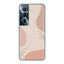 Чохол квітковий дизайн для Realme C65 – Кориневий фон