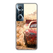 Чехол с принтом Маквин для Realme C65 – Молния Маквин