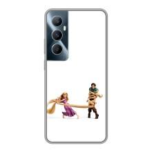 Чехол Рапунцель для Realme C65 – Рапунцель и Флин