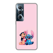 Чехол с принтом Стич на Realme C65 – Лило и Стич
