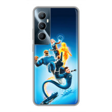 Чехол с принтом Фантастическая четверка для Realme C65 – Фантастическая четверка