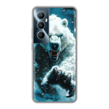 Чехол с картинкой «Хищники» для Realme C65 – Медведь