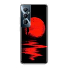 Летний Чехол на Realme C65 – Красный Закат