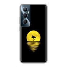 Летний Чехол на Realme C65 – Желтый Закат