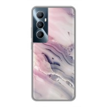Мраморний чехол на Realme C65 (VPrint) (Пурпурний Мрамор)