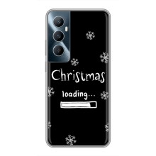 Рождественские, Праздничные Чехлы для Реалми С65 (Christmas loading)