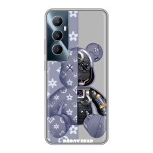 Силиконовый чехол для Realme C65 – Медведь Louis Vuitton