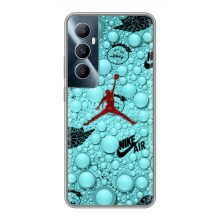 Силиконовый Чехол Nike Air Jordan на Реалми С65 (Джордан Найк)