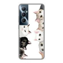 Силіконовий чохол з котиком для Realme C65 (Коти)