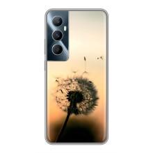 Силиконовый Чехол с одуванчиками на Realme C65 – Роздумаханый одуванчик
