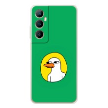 Бампер с принтом Мемы для Realme C66 – Мем Утка