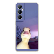 Бампер с принтом Мемы для Realme C66 – Утка