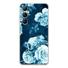 Чехлы (ART) Цветы на Realme C66 (VPrint) (Блактині бутони)