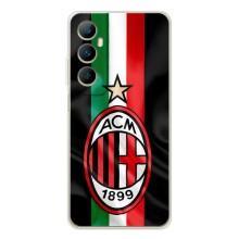 Чехлы для Realme C66 (VPrint) - Футбольные клубы (ФК Милан)
