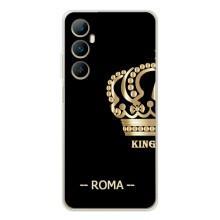 Чехлы для Realme C66 (VPrint) - Футбольные клубы (Roma)