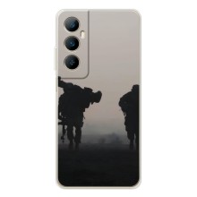 Чехлы на военную тематику для Realme C66 – Бой солдат