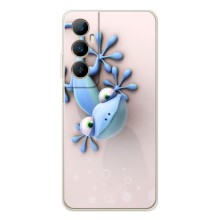 Чехлы с изображением разных животных для Realme C66 (Геккон)