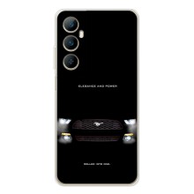 Чехлы с тематикой "Крутые машины" на Realme C66 (Черный Land Rover)