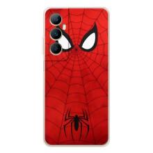 Чехол с человеком пауком для Realme C66 - (AlphaPrint) (Паук (Марвел))
