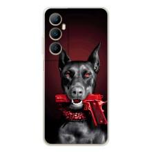 Чехол ДОБЕРМАН для Realme C66 – Доберман злой