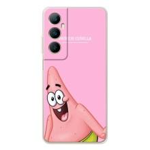 Чехол Губка Боб для Реалми С66 (Персонаж Патрик)