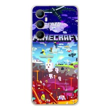 Чехол майнкрафт для Realme C66 (MINECRAFT)