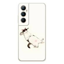 Чехол на тематику: Коты для Realme C66 (Отдых)
