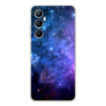 Силиконовый бампер с принтом "Наса" на Realme C66 – Звездное небо