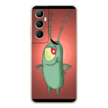 Чехол с картинкой "Одноглазый Планктон" на Realme C66 (Стильный Планктон)