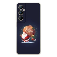 Чехол Санта Клаус для Realme C66 (Подарки от Санты)