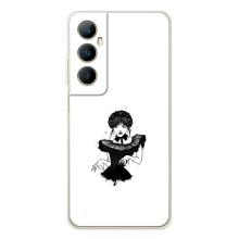 Чохли Венсдей на Realme C66 Уенсдей (AlphaPrint) (танець Венздей)