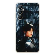 Чохли Венсдей на Realme C66 Уенсдей (AlphaPrint) (Венздей кішка)