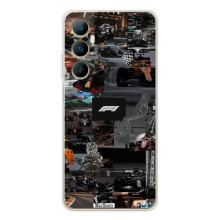 Чехол Формула1 на Realme C66 – Коллаж Ф1