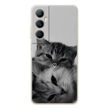 Чохол з малюнком кіт на Realme C66 (Пара котів)