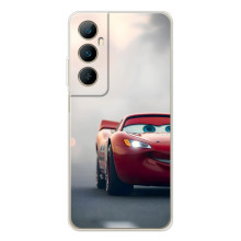 Силиконовый чехол Маквин для Realme C66 – Маквин на трасе