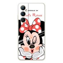 Эксклюзивный чехол для Realme C66 (AlphaPrint - Мультяшные) – Маус Минни