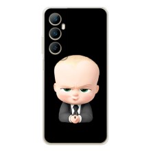 Мультяшный принт на Чехол для Реалми С66 (Бос)