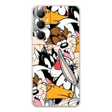 Популярные Чехлы с картинками для Реалми С66 (Looney Tunes)