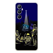 Рождественские, Праздничные Чехлы для Реалми С66 (Рождество в Украине)