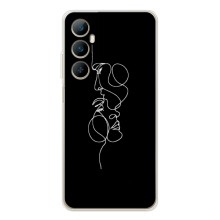 Силиконовые Чехлы Любимому человеку для Realme C66 – Влюбленная пара