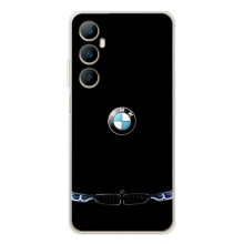 Силиконовый бампер с картинкой машины на Realme C66 – Черный BMW