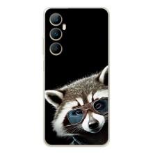 Силіконовий Чохол з Энотами  на Realme C66 – Стильний Єнот