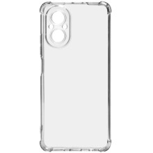 TPU чехол GETMAN Ease logo усиленные углы Full Camera для Realme C67 4G – Прозрачный