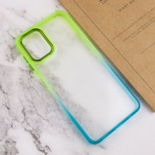 Чехол TPU+PC Fresh sip series для Realme C67 4G – Бирюзовый