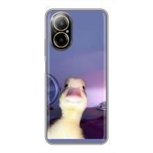 Бампер с принтом Мемы для Realme C67 – Утка