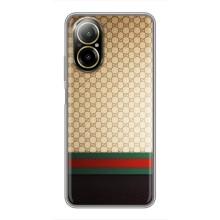 Чехлы Бренд GUCCI для Realme C67 – Фон Гуччи